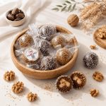 پک 350 گرمی ترافل نارگیلی و کنجدی